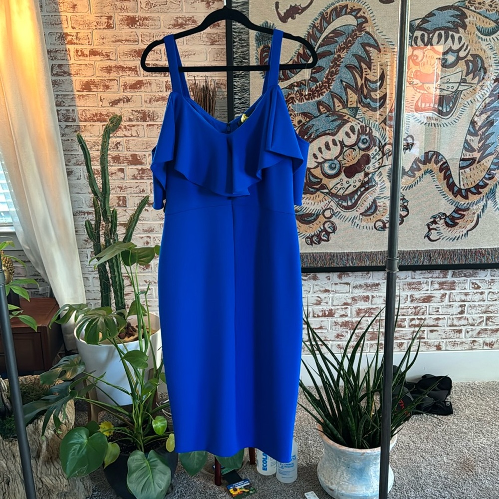 👗 Rachel Roy - Royal Blue Back Zip Dress. Very Nice 😉